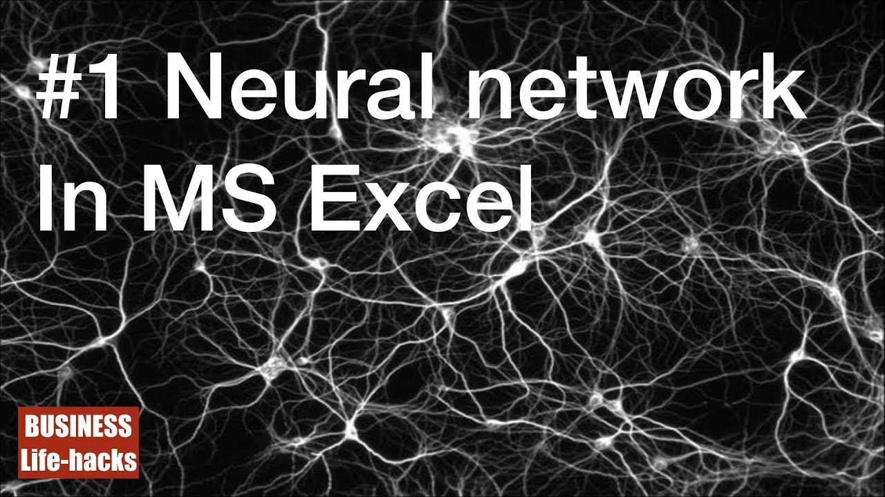 neural networks in excel